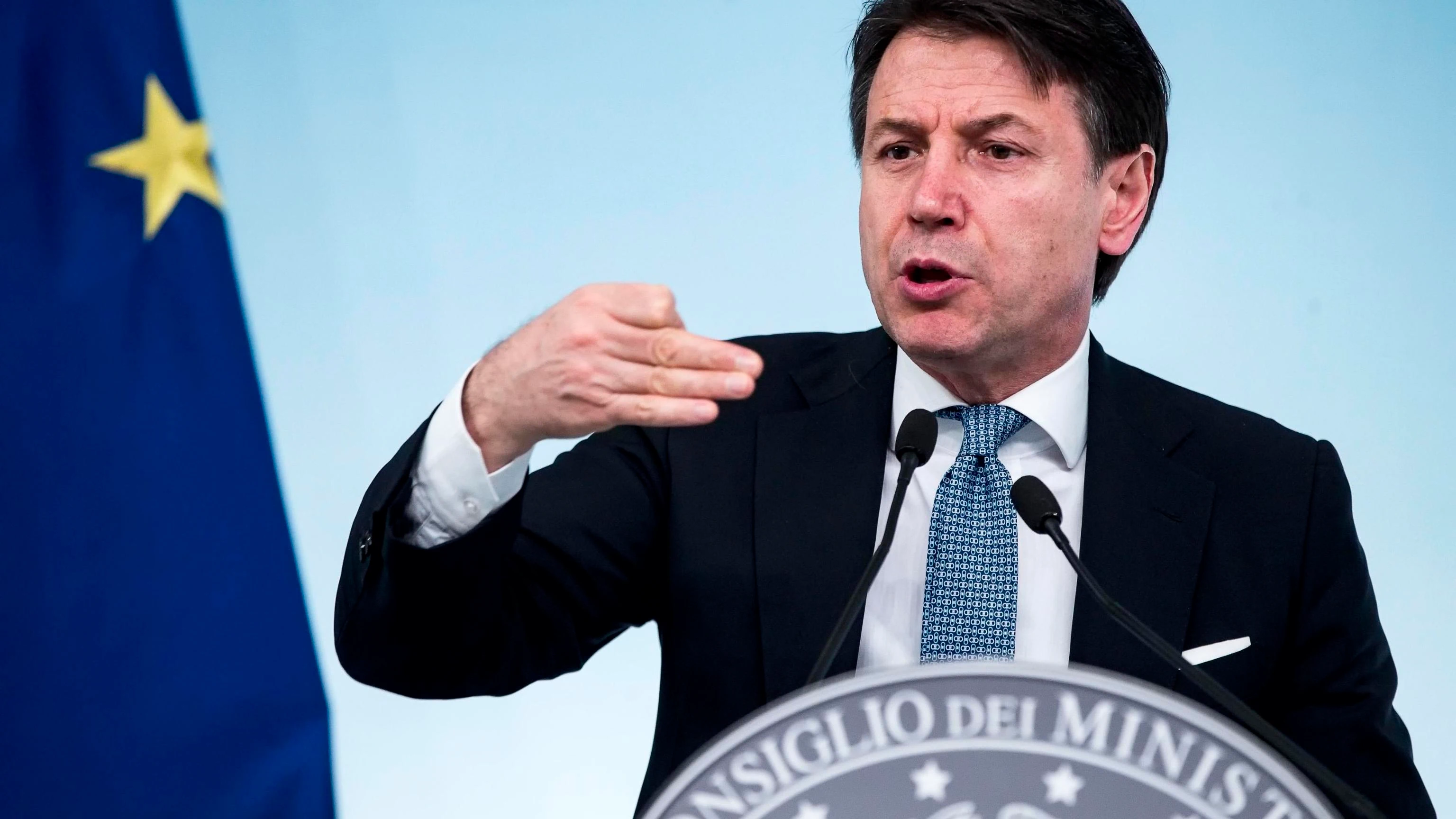 Imagen de archivo del presidente del Gobierno italiano, Giuseppe Conte