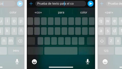 Cómo editar texto con el teclado de iOS 13 en iPhone