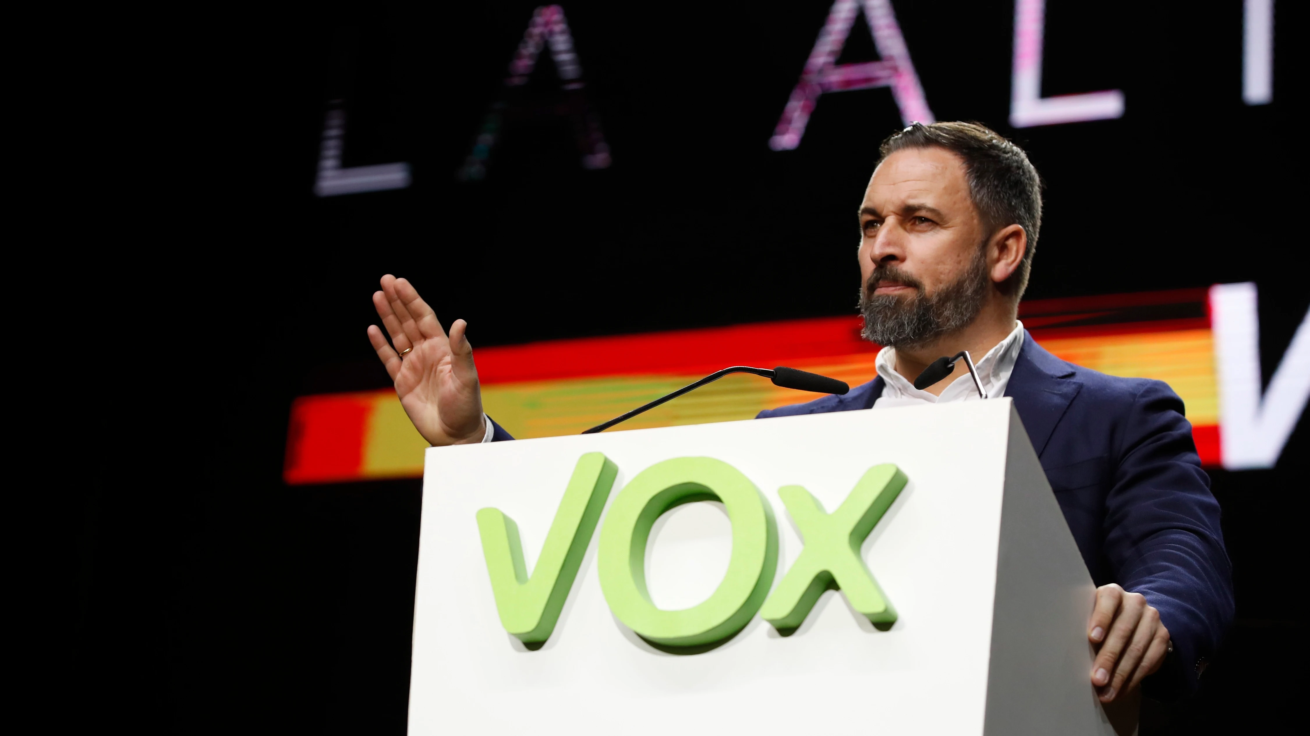 Santiago Abascal, líder de Vox