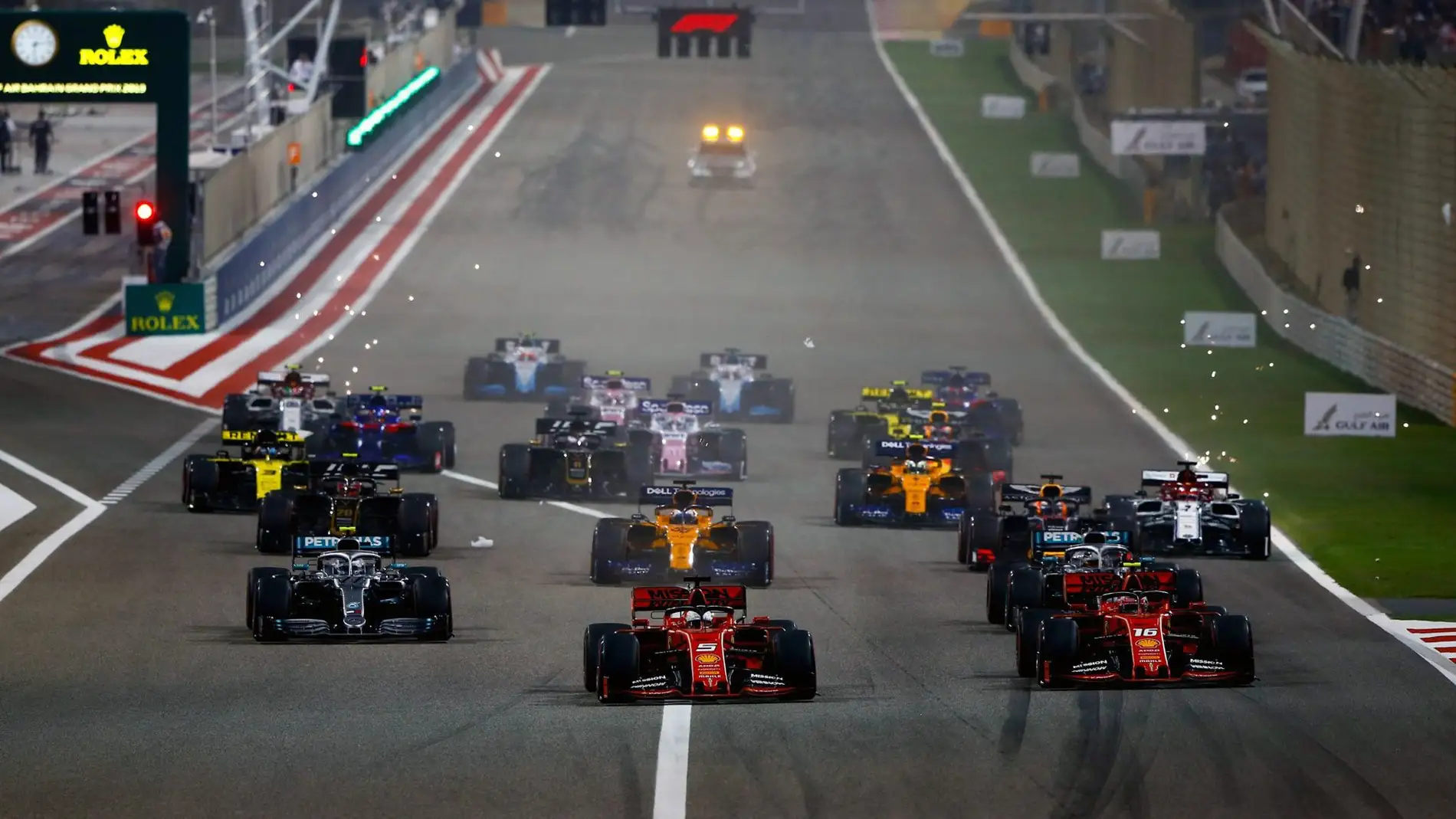 Salida GP Bahrein 2019