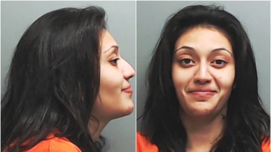 Krystle Villanueva, en su ficha policial de 2017 Krystle Villanueva, en su ficha policial de 2017