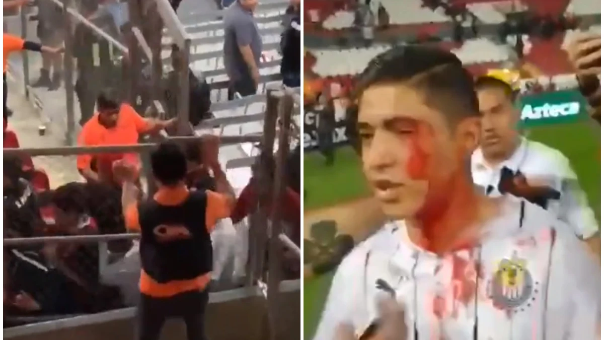 Disturbios en el estadio Jalisco