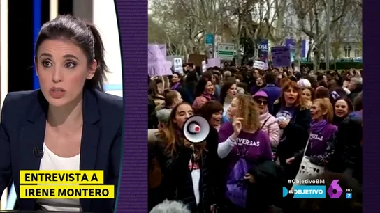 Irene Montero en El Objetivo Irene Montero en El Objetivo