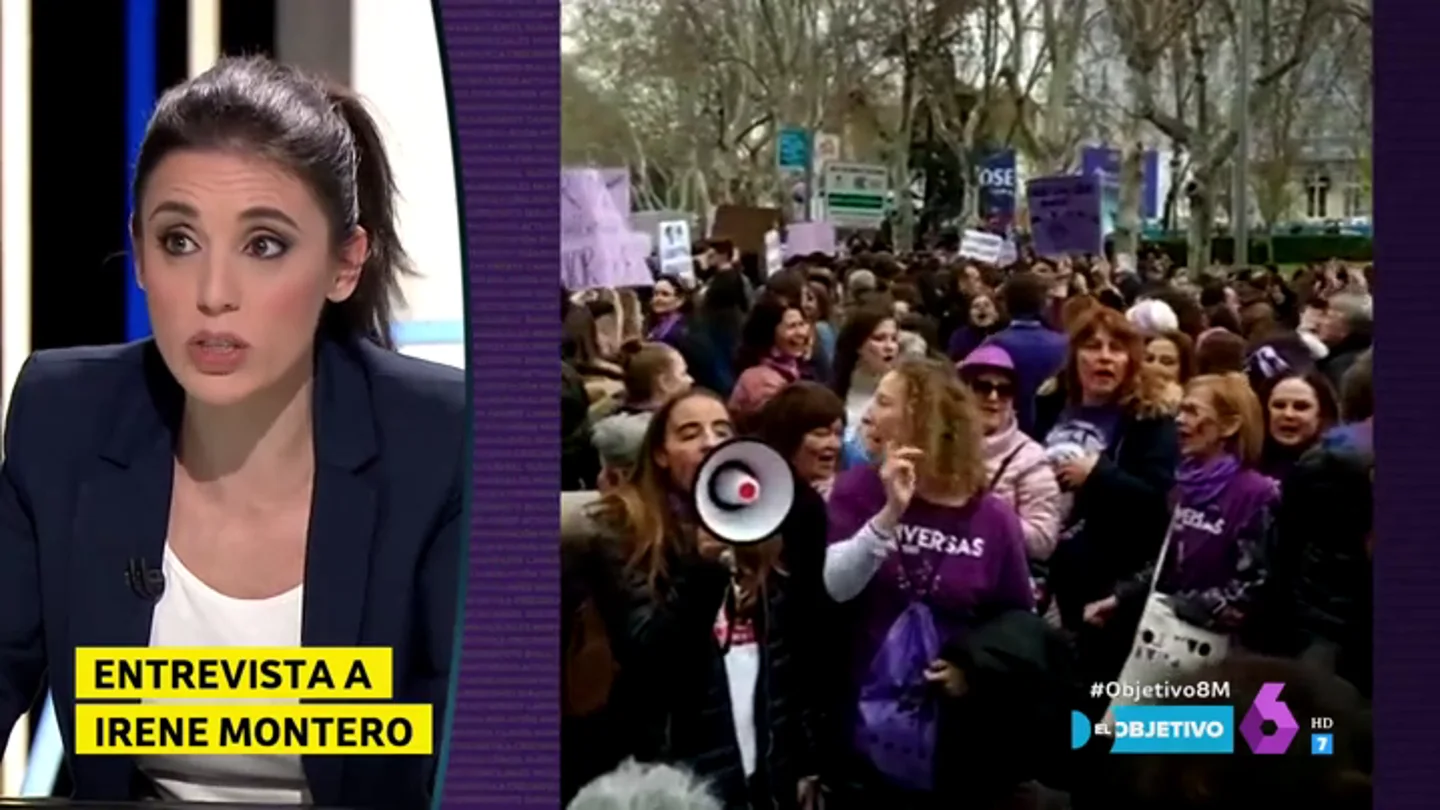 Irene Montero en El Objetivo Irene Montero en El Objetivo