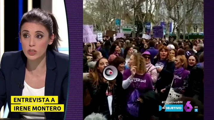 Irene Montero en El Objetivo