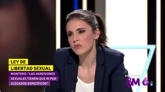 Irene Montero: "Este Gobierno tiene un horizonte abolicionista con la prostitución" Irene Montero: "Este Gobierno tiene un horizonte abolicionista con la prostitución"