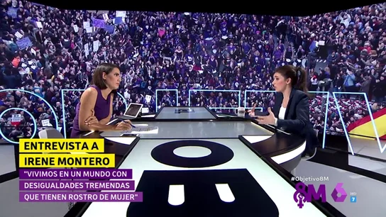 Irene Montero: "El feminismo es el movimiento con más capacidad transformadora" Irene Montero: "El feminismo es el movimiento con más capacidad transformadora"