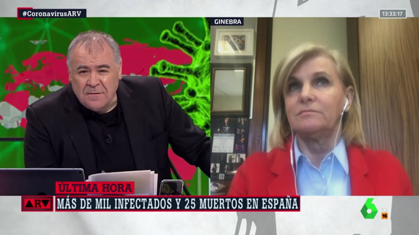 María Neira, sobre el coronavirus en España: "Va a haber más casos" María Neira, sobre el coronavirus en España: "Va a haber más casos"