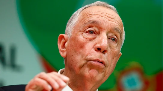 El presidente de Portugal, Marcelo Rebelo de Sousa El presidente de Portugal, Marcelo Rebelo de Sousa