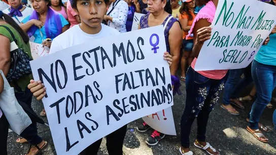Manifestación del 8M en Acapulco, México Manifestación del 8M en Acapulco, México