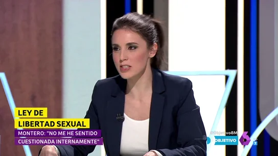 Irene Montero, en El Objetivo Irene Montero, en El Objetivo