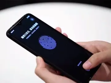 Lector de huellas de pantalla en un Redmi Lector de huellas de pantalla en un Redmi