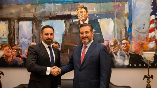 Abascal, en la reunión con Ted Cruz Abascal, en la reunión con Ted Cruz