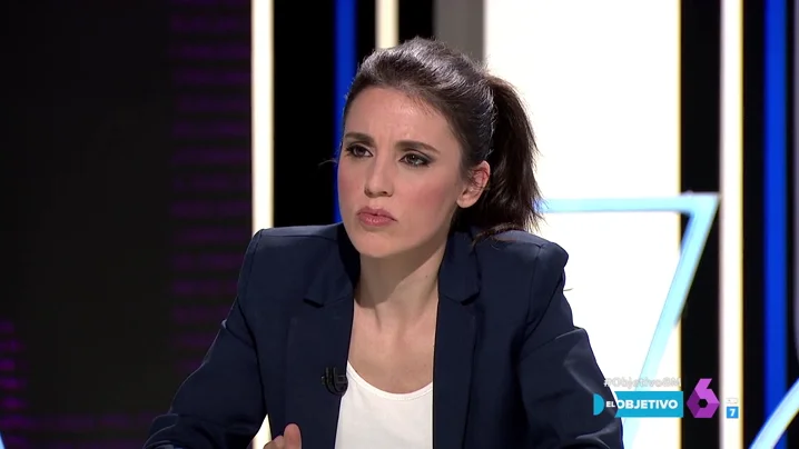 La ministra de Igualdad, Irene Montero