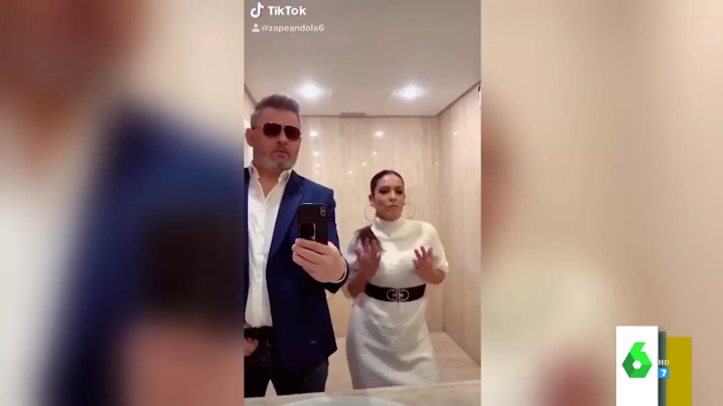 Lorena Castell y Miki Nadal, los Jennifer López y Álex Rodríguez españoles en Flip the Switch, el nuevo reto viral de Tik Tok Lorena Castell y Miki Nadal, los Jennifer López y Álex Rodríguez españoles en Flip the Switch, el nuevo reto viral de Tik Tok