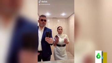 Lorena Castell y Miki Nadal, los Jennifer López y Álex Rodríguez españoles en Flip the Switch, el nuevo reto viral de Tik Tok