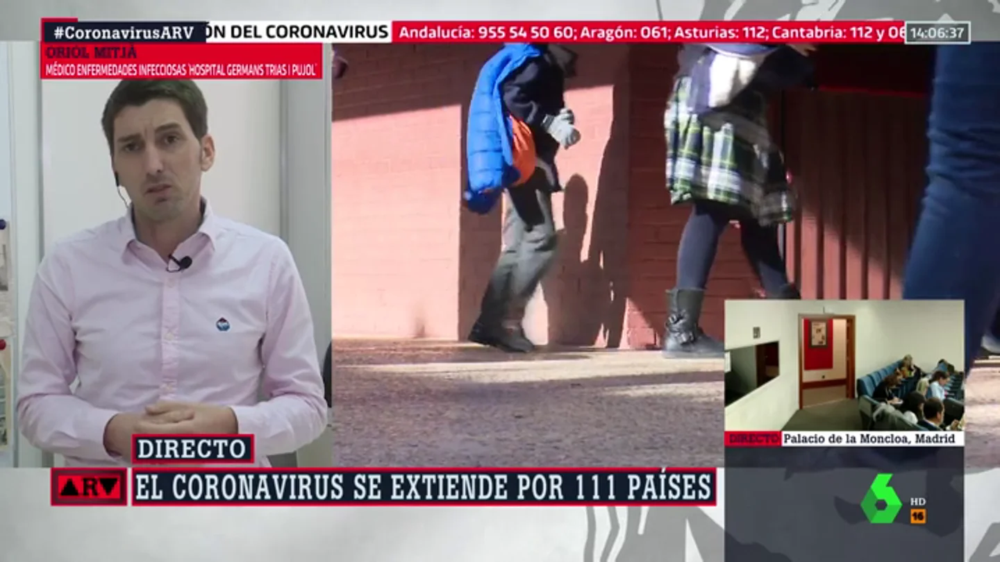 El análisis de Oriol Mitjà de las medidas ante el coronavirus en España: "Ya vamos tarde" El análisis de Oriol Mitjà de las medidas ante el coronavirus en España: "Ya vamos tarde"