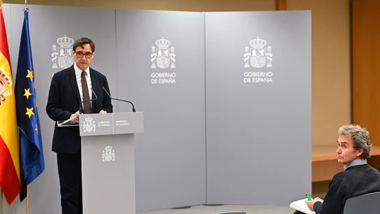 El ministro de Sanidad, Salvador Illa El ministro de Sanidad, Salvador Illa