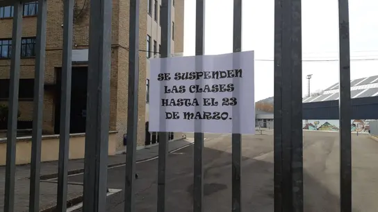 Ikastola cerrada por el coronavirus Ikastola cerrada por el coronavirus
