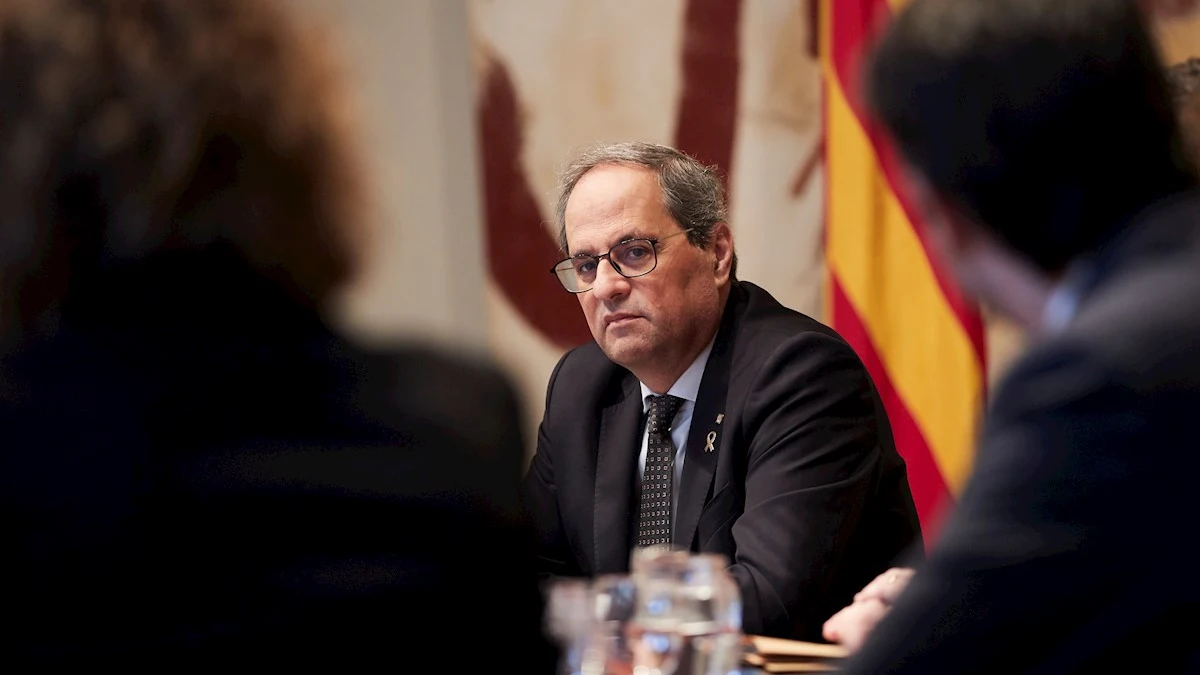 El presidente de la Generalitat, Quim Torra