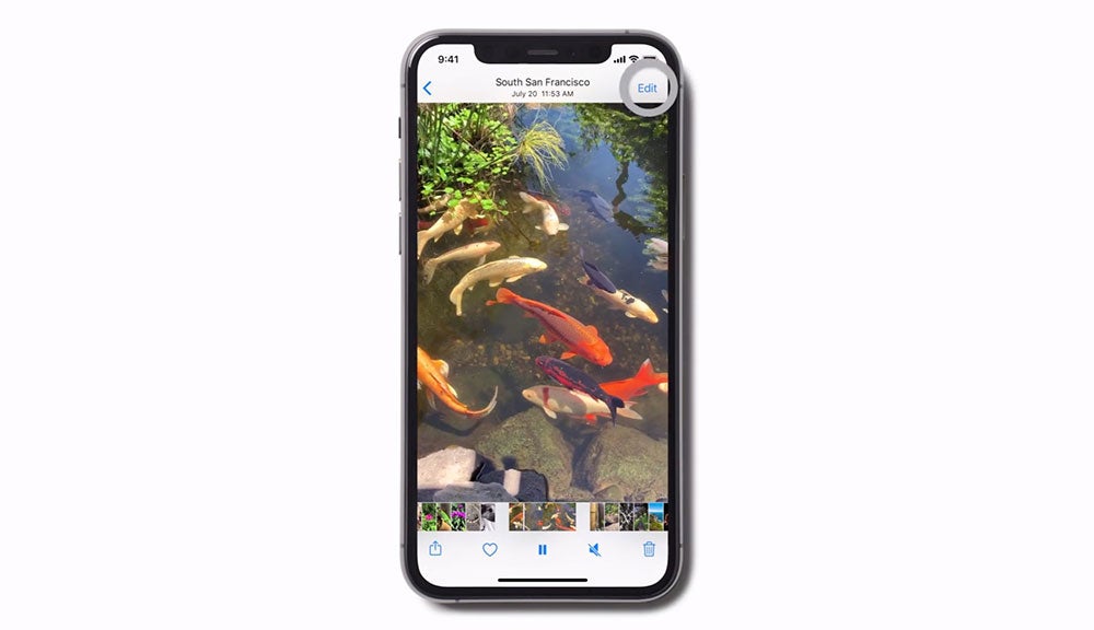 Recortar vídeo en iphone