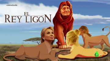 'El Rey Ligón': la 'película' sobre las supuestas donaciones de Juan Carlos I, "el verdadero rey de la selva"