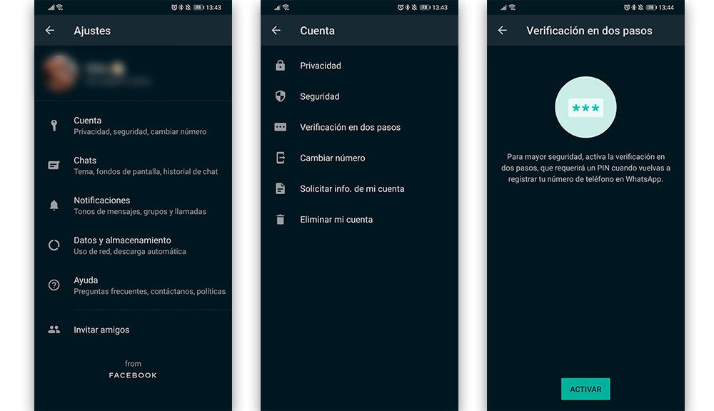 Recuperar Pin de WhatsApp 