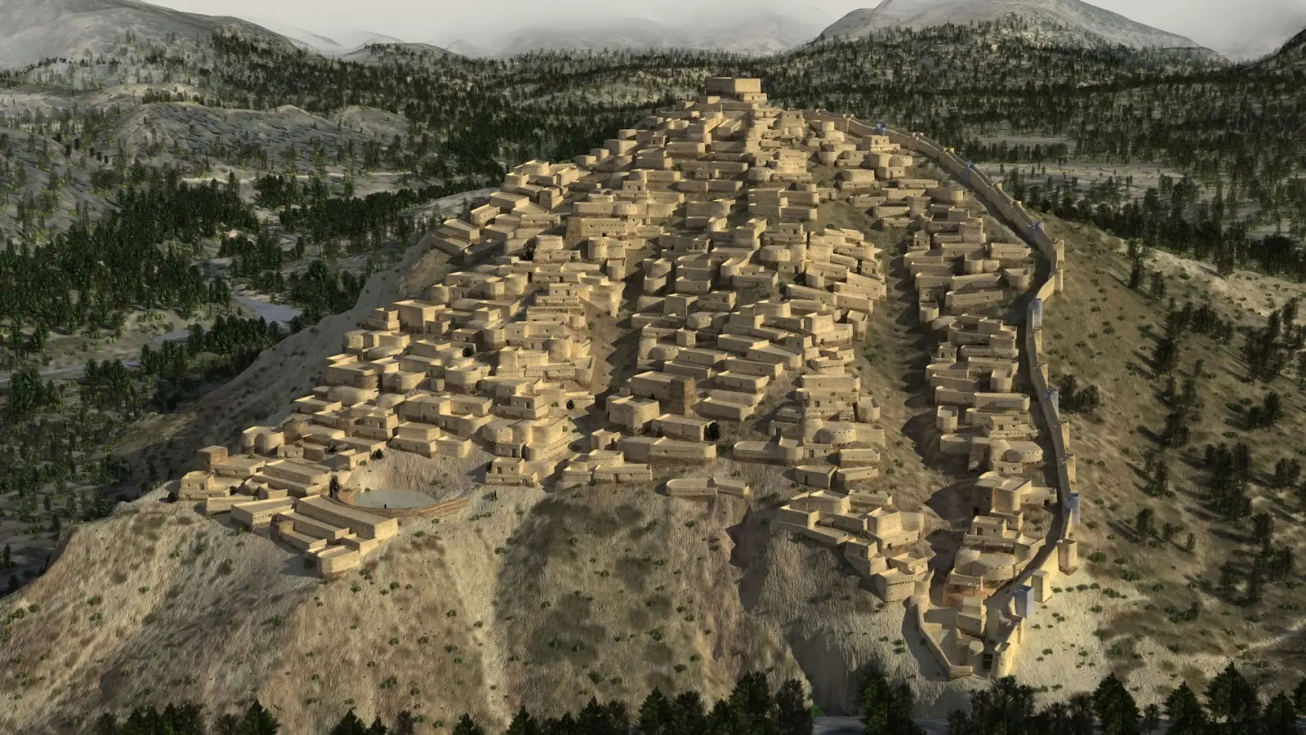 Asi se desarrollo una de las primeras ciudades de Europa en la Edad de Bronce