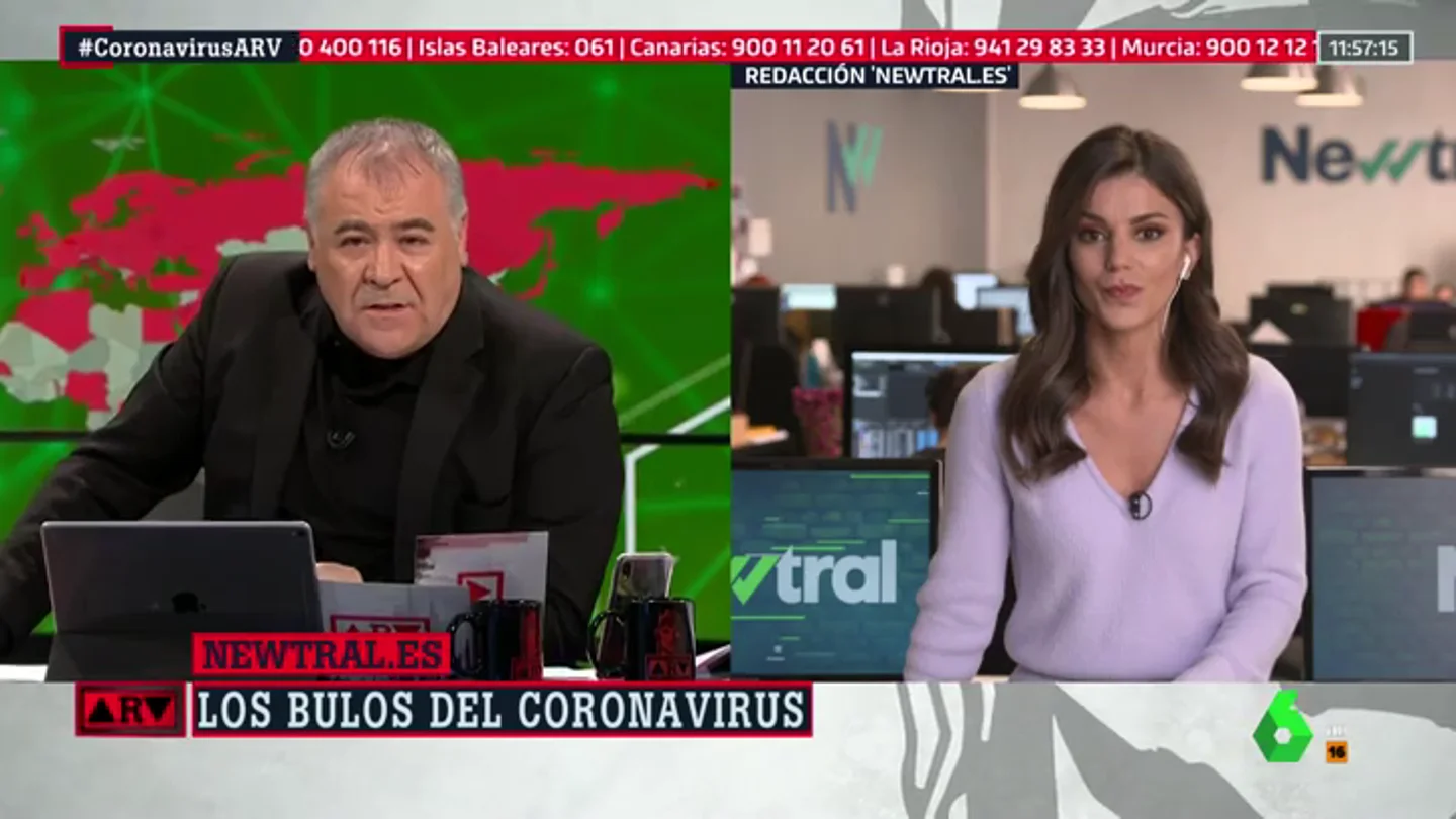 Newtral desmiente nuevos bulos sobre el coronavirus Newtral desmiente nuevos bulos sobre el coronavirus