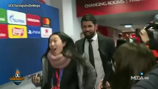 Lamentable: la broma de Diego Costa a los periodistas en plena crisis del coronavirus Lamentable: la broma de Diego Costa a los periodistas en plena crisis del coronavirus