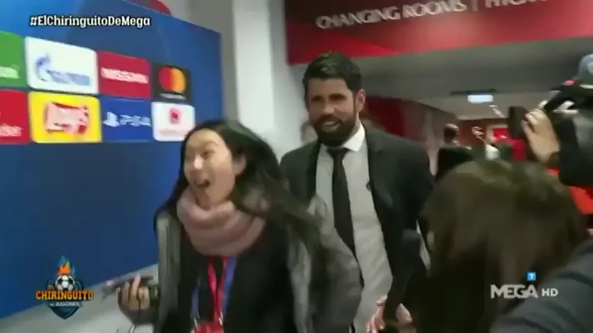 Lamentable: la broma de Diego Costa a los periodistas en plena crisis del coronavirus