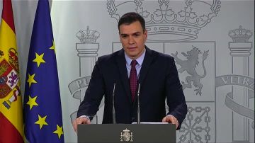 Pedro Sánchez comparece en La Moncloa