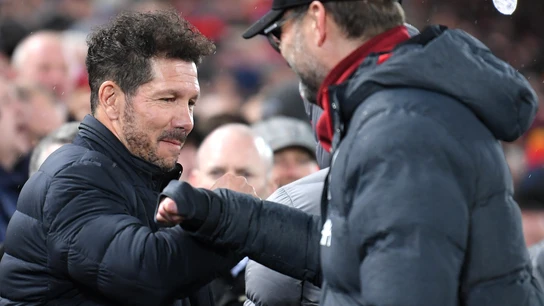 Simeone y Klopp Simeone y Klopp