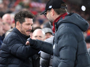 Simeone y Klopp Simeone y Klopp
