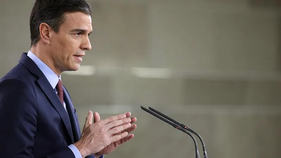 El presidente del Gobierno, Pedro Sánchez. 