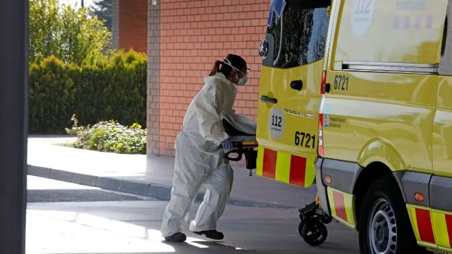 Sanitarios en Igualada (Archivo)