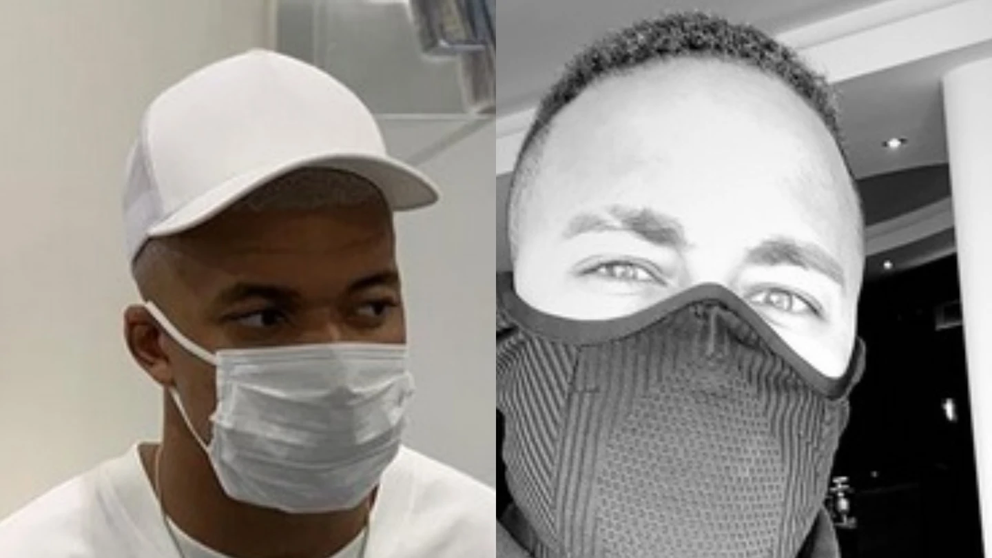 Mbappé y Neymar. Mbappé y Neymar.
