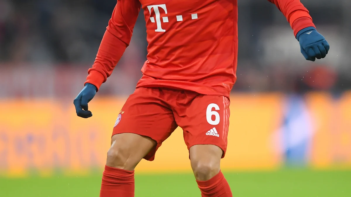 Thiago Alcántara, con el Bayern de Múnich