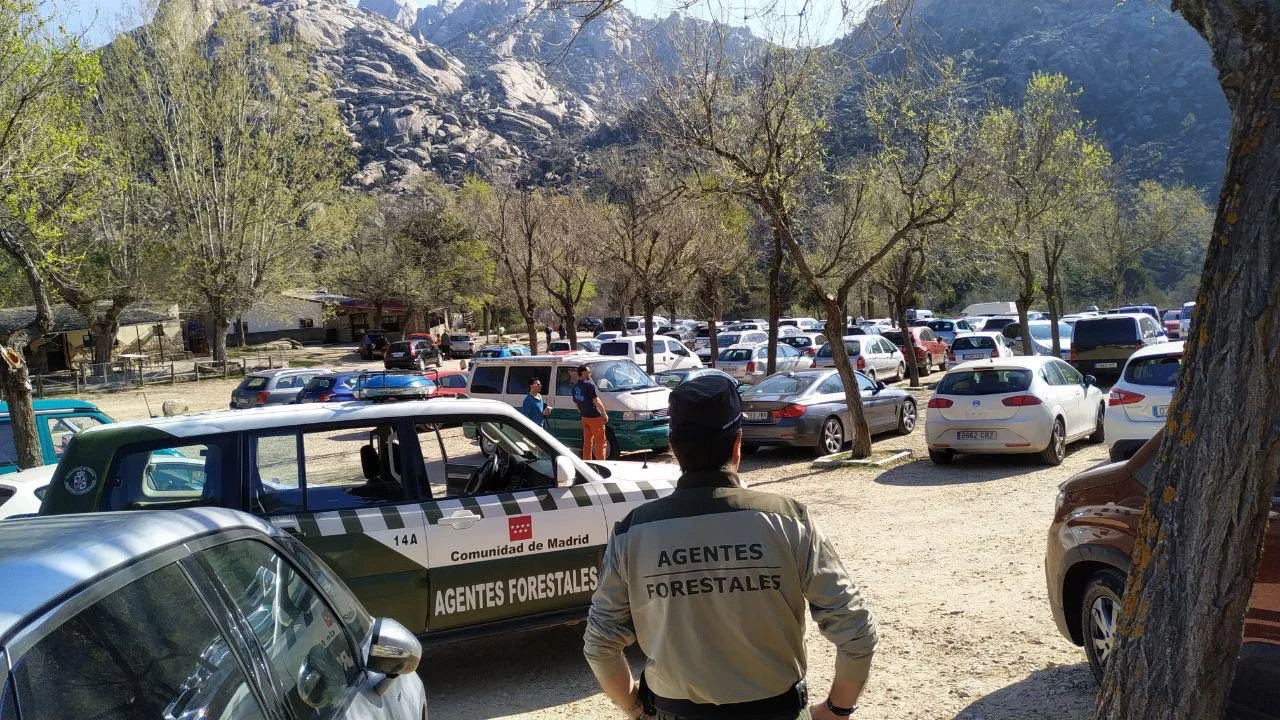 Imagen de la Sierra de Madrid publicada por el 112