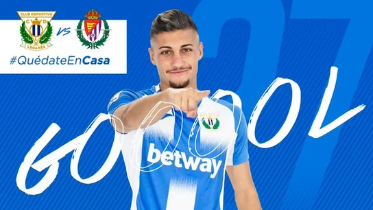 El Leganés celebra un gol de Óscar El Leganés celebra un gol de Óscar