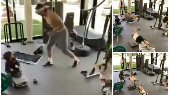 Sergio Ramos, en un entrenamiento Sergio Ramos, en un entrenamiento