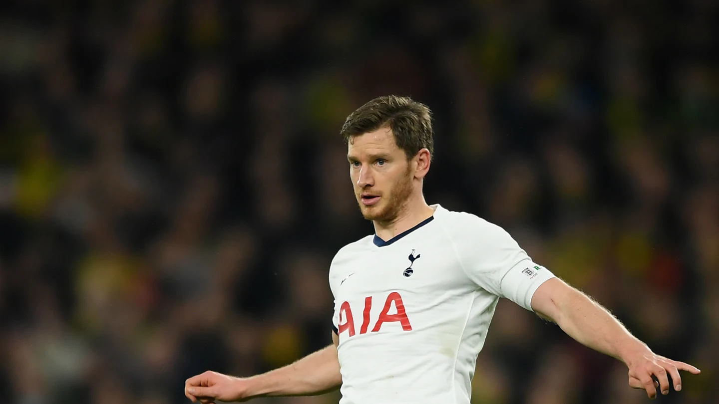 Jan Vertonghen, con el Tottenham Jan Vertonghen, con el Tottenham