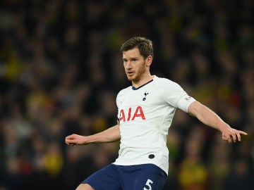 Jan Vertonghen, con el Tottenham Jan Vertonghen, con el Tottenham