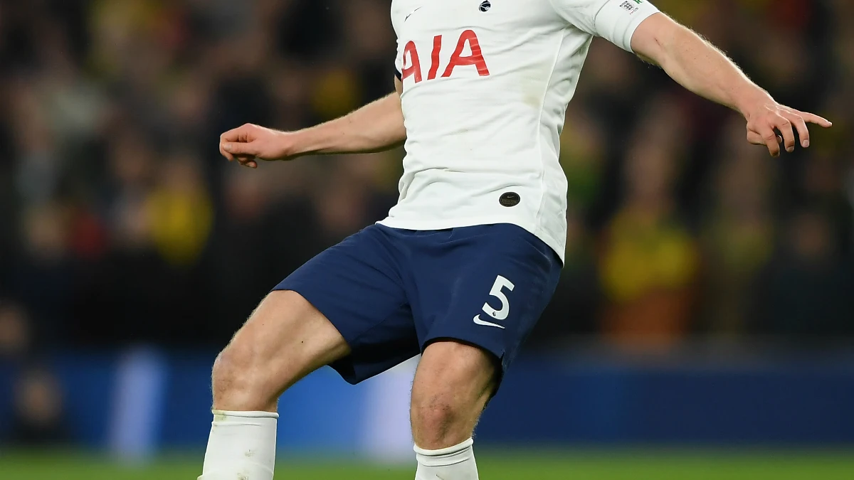 Jan Vertonghen, con el Tottenham