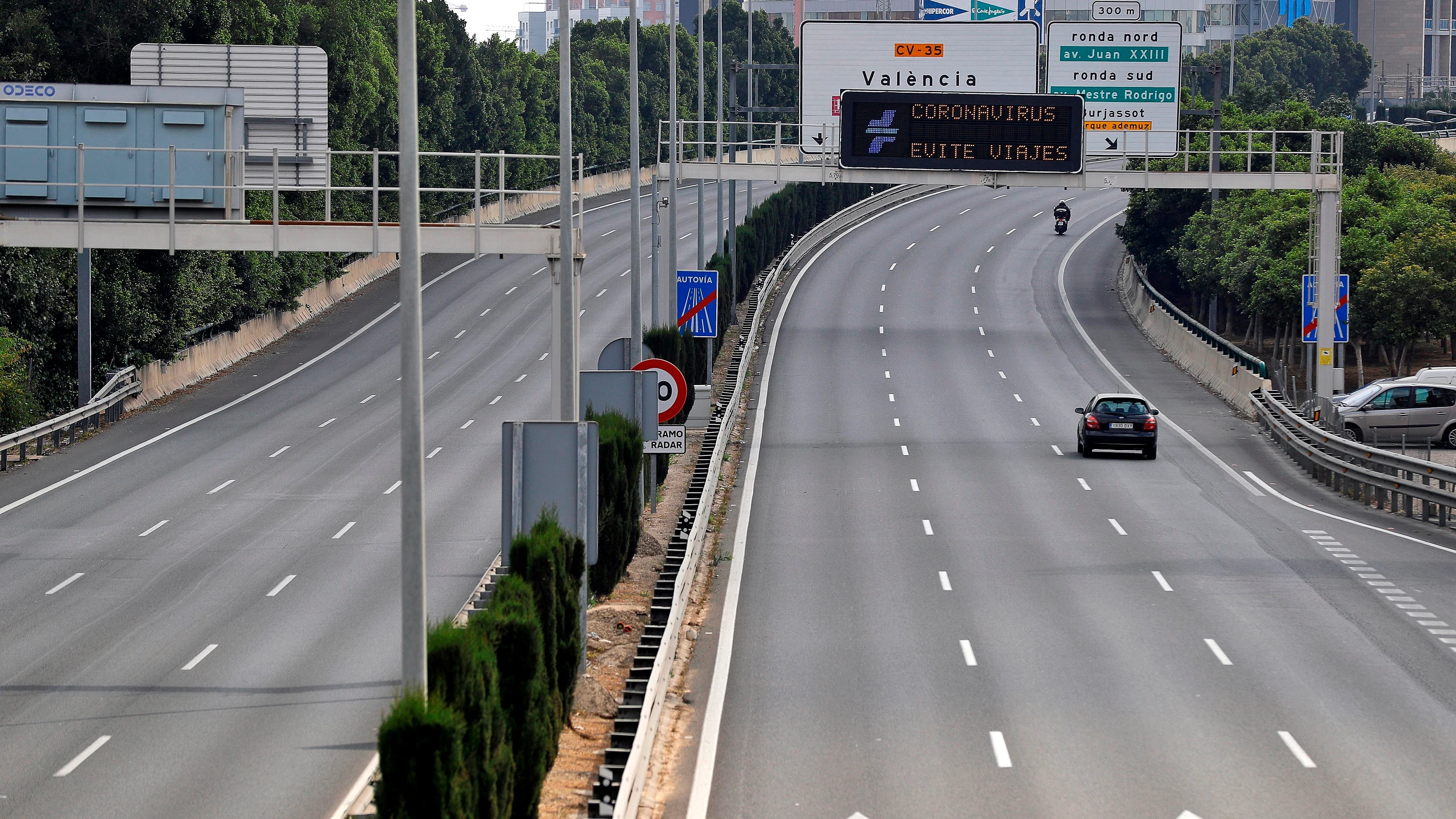 Los únicos motivos permitidos para poder coger el coche en Semana Santa