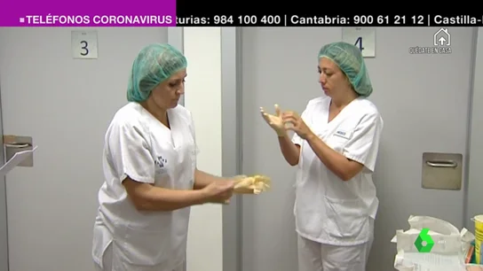 Imagen de personal sanitario trabajando en el hospital Imagen de personal sanitario trabajando en el hospital