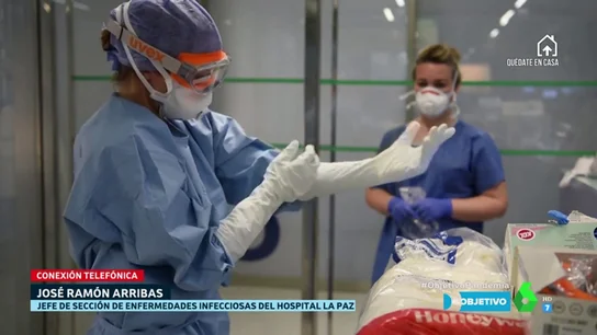 José Ramón Arribas: “La situación en los hospitales de Madrid ahora mismo es límite” José Ramón Arribas: “La situación en los hospitales de Madrid ahora mismo es límite”