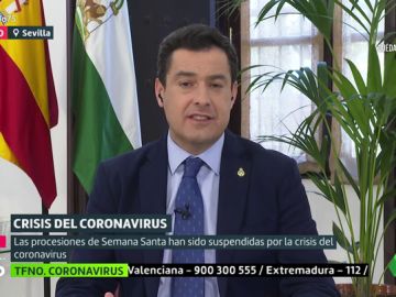 El presidente de la Junta de Andalucía, Juan Manuel Moreno El presidente de la Junta de Andalucía, Juan Manuel Moreno