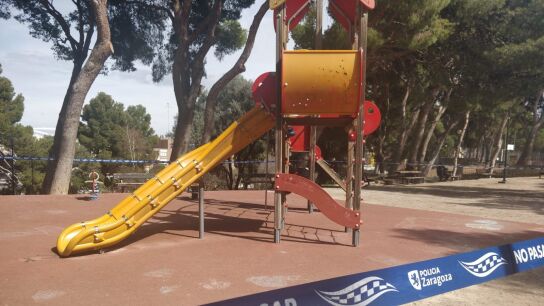 Parques cerrados en Badajoz