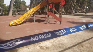 Parques cerrados en Badajoz